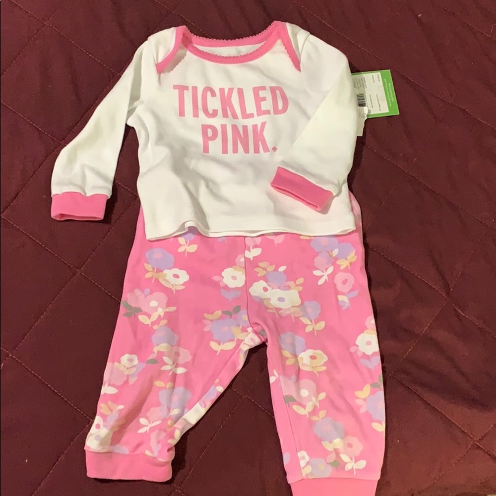 kate spade Baby Girl’s “Tickled Pink” 6M set